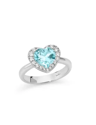 Anello Gemma del Cielo Cuore Medio LID4246 Donna Miluna - category_name - XDMG De Marchi Gianotti
