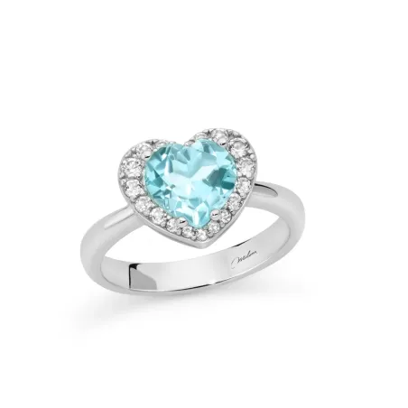 Anello Gemma del Cielo Cuore Medio LID4246 Donna Miluna - category_name - XDMG De Marchi Gianotti