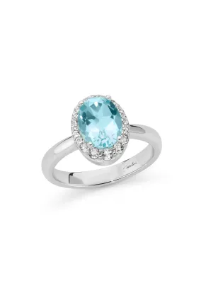 Anello Gemma del Cielo Ovale LID4251 Donna Miluna - category_name - XDMG De Marchi Gianotti