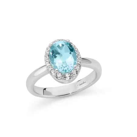 Anello Gemma del Cielo Ovale LID4251 Donna Miluna - category_name - XDMG De Marchi Gianotti