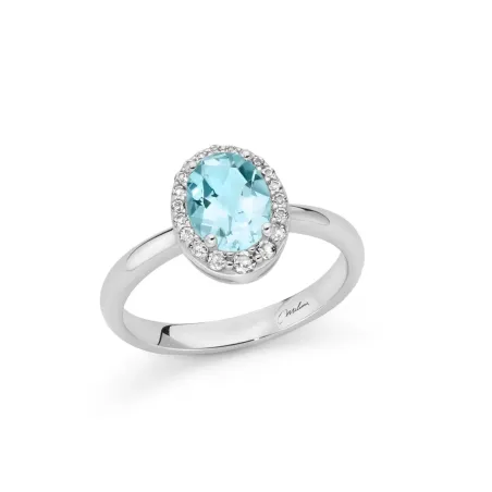 Anello Gemma del Cielo Ovale Piccolo LID4250 Donna Miluna - category_name - XDMG De Marchi Gianotti