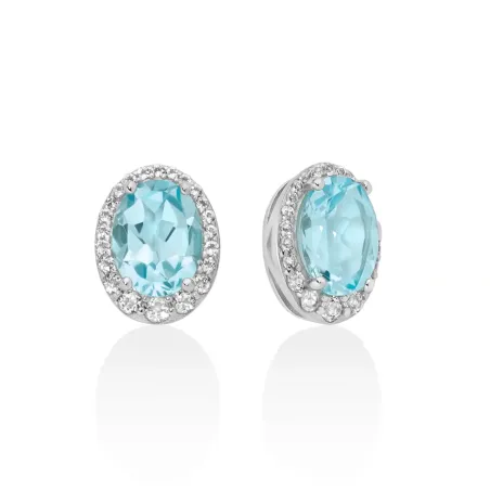 Orecchini Gemma del Cielo Ovale ERD3420 Donna Miluna - category_name - XDMG De Marchi Gianotti