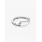 Anello Solitario Fascia Asimmetrica mis.50 Donna Pandora Anello Solitario Fascia Asimmetrica mis.50 Donna Pandora