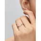 Anello Solitario Fascia Asimmetrica mis.48 Donna Pandora Anello Solitario Fascia Asimmetrica mis.48 Donna Pandora