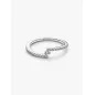 Anello Pavé Fascia Asimmetrica mis.54 Donna Pandora Anello Pavé Fascia Asimmetrica mis.54 Donna Pandora