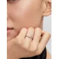 Anello Pavé Fascia Asimmetrica mis.52 Donna Pandora Anello Pavé Fascia Asimmetrica mis.52 Donna Pandora