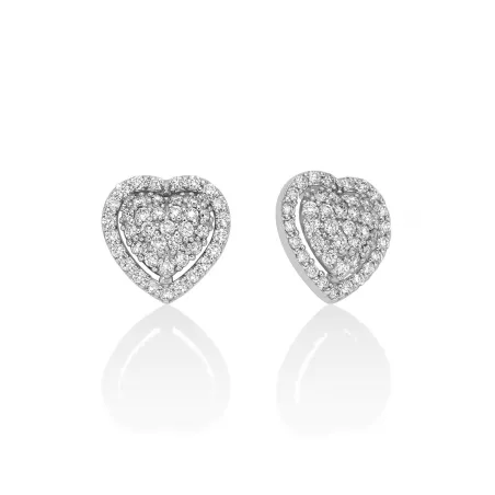 Orecchini Premium Diamonds Cuore Pavé ERD2650 Donna Miluna - category_name - XDMG De Marchi Gianotti