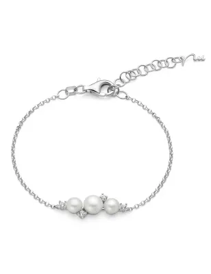 Bracciale Andromeda Trio Perle Bottone Topazi PBR3751 Donna Miluna - category_name - XDMG De Marchi Gianotti