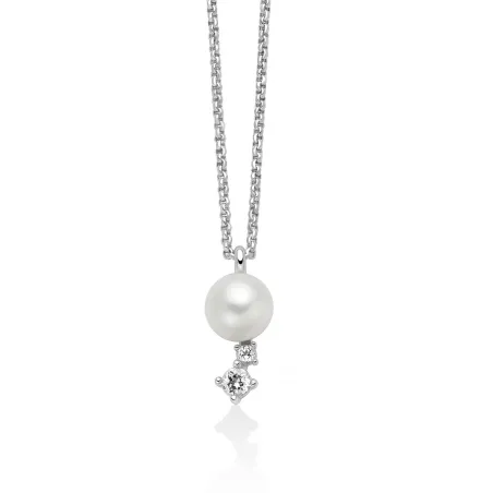 Collana Perla Bottone e Topazi PCL6793 Donna Miluna - category_name - XDMG De Marchi Gianotti