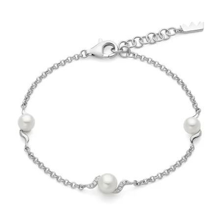 Bracciale Eclissi Sinuosa Topazi Bianchi PBR3796 Donna Miluna - category_name - XDMG De Marchi Gianotti