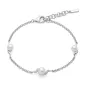 Bracciale Eclissi Sinuosa Topazi Bianchi PBR3796 Donna Miluna Bracciale Eclissi Sinuosa Topazi Bianchi PBR3796 Donna Miluna
