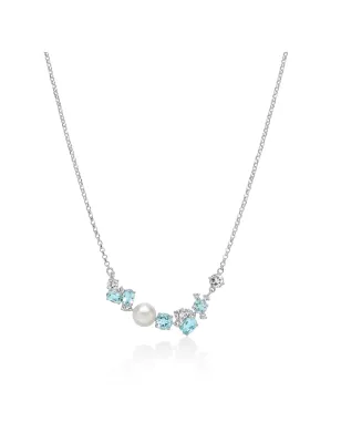 Collana Celestia Topazi Azzurri e Bianchi PCL6915 Donna Miluna - category_name - XDMG De Marchi Gianotti