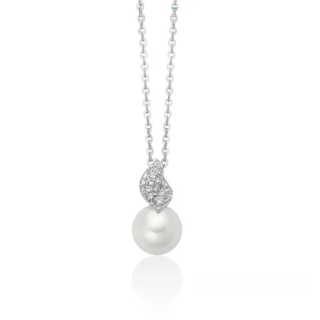 Collana Venere Pavé Topazi Bianchi PCL6865 Donna Miluna - category_name - XDMG De Marchi Gianotti