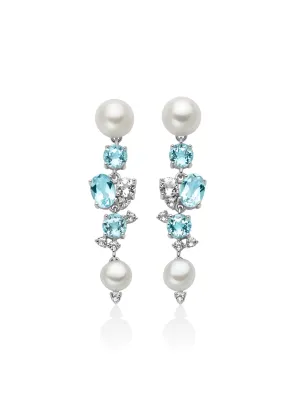 Orecchini Celestia Pendenti Topazi Azzurri PER2964 Donna Miluna - category_name - XDMG De Marchi Gianotti