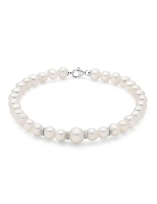 Bracciale Perle Boule e Fantasia Diamanti PBR3551 Donna Miluna - category_name - XDMG De Marchi Gianotti