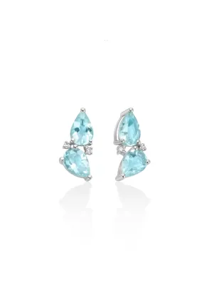 Orecchini Acquamarine Goccia e Diamanti ERD3308 Donna Miluna - category_name - XDMG De Marchi Gianotti
