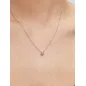 Collana Fiore Luminoso Rosa Donna Pandora Collana Fiore Luminoso Rosa Donna Pandora