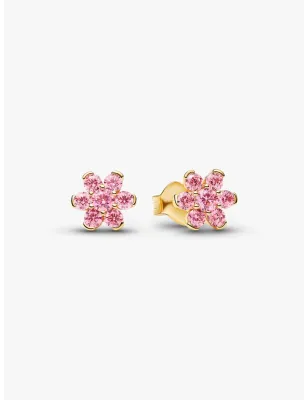 Orecchini Dorati Fiore Luminoso Rosa Donna Pandora - category_name - XDMG De Marchi Gianotti