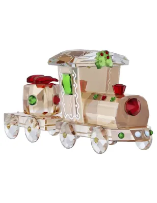 Holiday Cheers Set Treno Tonalità Oro Swarovski
