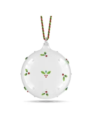 Holiday Cheers Decorazione Pallina con Vischio Swarovski - category_name - XDMG De Marchi Gianotti