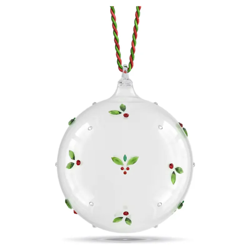 Holiday Cheers Decorazione Pallina con Vischio Swarovski Holiday Cheers Decorazione Pallina con Vischio Swarovski