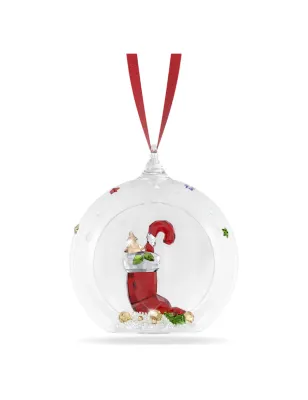 Holiday Cheers Pallina con Calza e Dolciumi Swarovski - category_name - XDMG De Marchi Gianotti