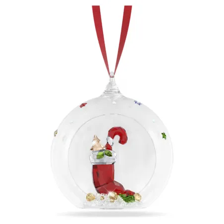 Holiday Cheers Pallina con Calza e Dolciumi Swarovski - category_name - XDMG De Marchi Gianotti