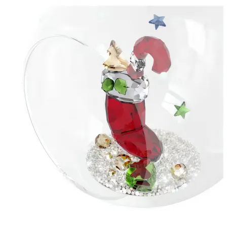 Holiday Cheers Pallina con Calza e Dolciumi Swarovski