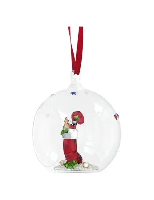 Holiday Cheers Pallina con Calza e Dolciumi Swarovski - category_name - XDMG De Marchi Gianotti
