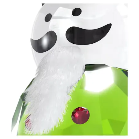 Holiday Cheers Decorazione Schiaccianoci Verde Swarovski