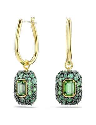 Orecchini Pendenti Sublima, Verdi, Taglio Ottagonale Donna Swarovski - category_name - XDMG De Marchi Gianotti