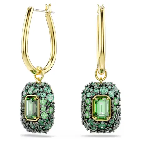 Orecchini Pendenti Sublima, Verdi, Taglio Ottagonale Donna Swarovski - category_name - XDMG De Marchi Gianotti