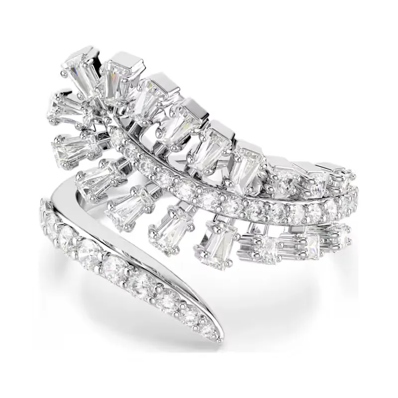 Anello Aperto Vienna, Piuma, mis.60 Donna Swarovski Anello Aperto Vienna, Piuma, mis.60 Donna Swarovski