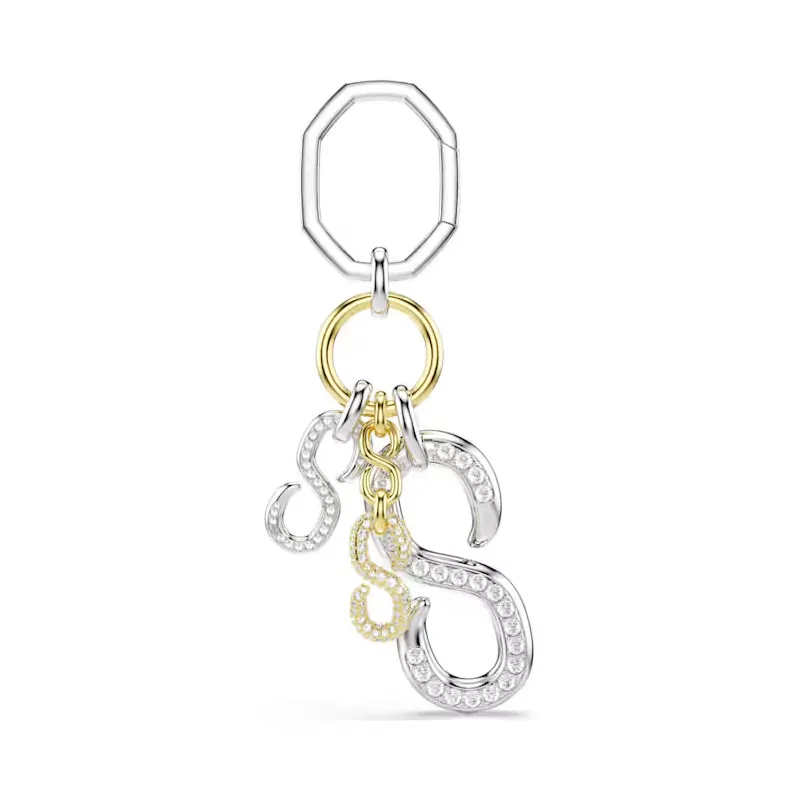 Accessorio Per Borse Taglio Round, Bianco Donna Swarovski Accessorio Per Borse Taglio Round, Bianco Donna Swarovski
