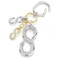 Accessorio Per Borse Taglio Round, Bianco Donna Swarovski Accessorio Per Borse Taglio Round, Bianco Donna Swarovski