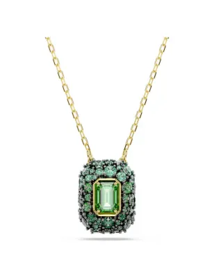 Collana Dorata Pendente Sublima, Verde, Taglio Ottagonale Swarovski - category_name - XDMG De Marchi Gianotti