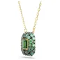 Collana Dorata Pendente Sublima, Verde, Taglio Ottagonale Swarovski Collana Dorata Pendente Sublima, Verde, Taglio Ottagonale Swarovski