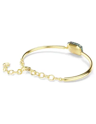 Bracciale Dorato Rigido Sublima, Verde, Taglio Ottagonale Donna Swarovski - category_name - XDMG De Marchi Gianotti