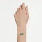 Bracciale Dorato Rigido Sublima, Verde, Taglio Ottagonale Donna Swarovski Bracciale Dorato Rigido Sublima, Verde, Taglio Ottagonale Donna Swarovski