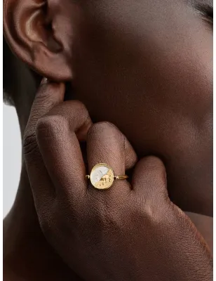 Anello Medallion Pegaso "Ex Animo" Reversibile m.52 Pandora - category_name - XDMG De Marchi Gianotti